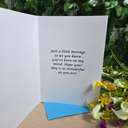 You're the Reason Someone Smiled Today, Thinking of You Card