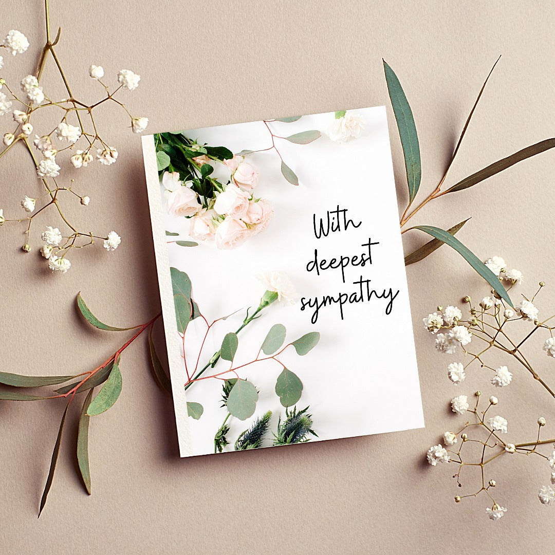 With Sympathy Card