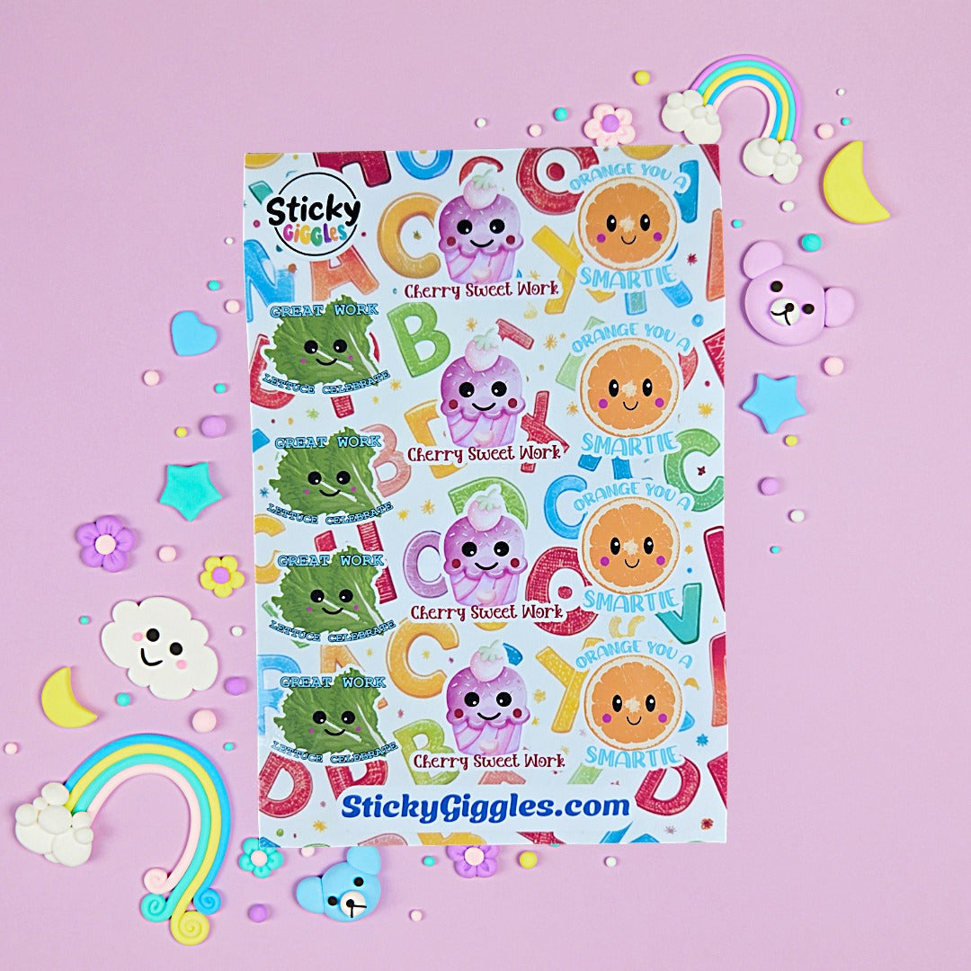 Teacher Classroom Sticker Sheets