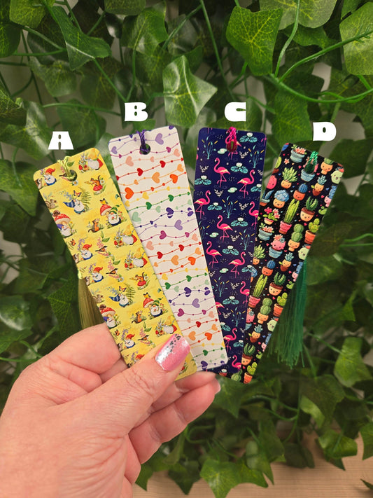 Cute Aluminum Bookmarks (Multiple Designs Available) - Vegas Custom Creations
