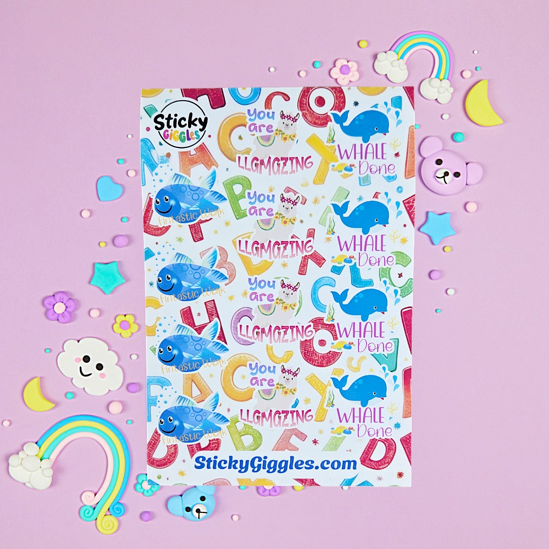 Teacher Classroom Sticker Sheets