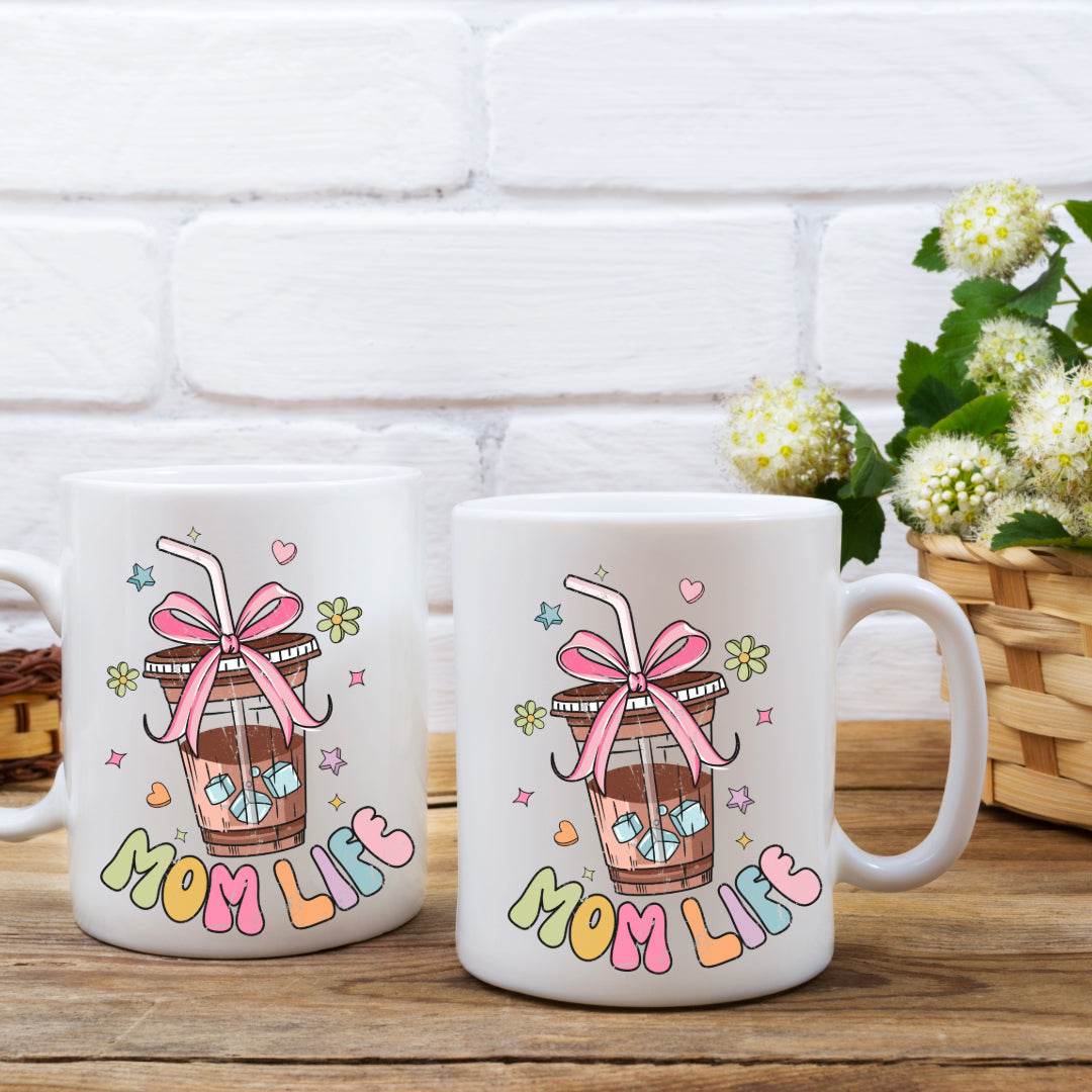 Mom Life 11oz or 15oz Coffee Mug - Vegas Custom Creations