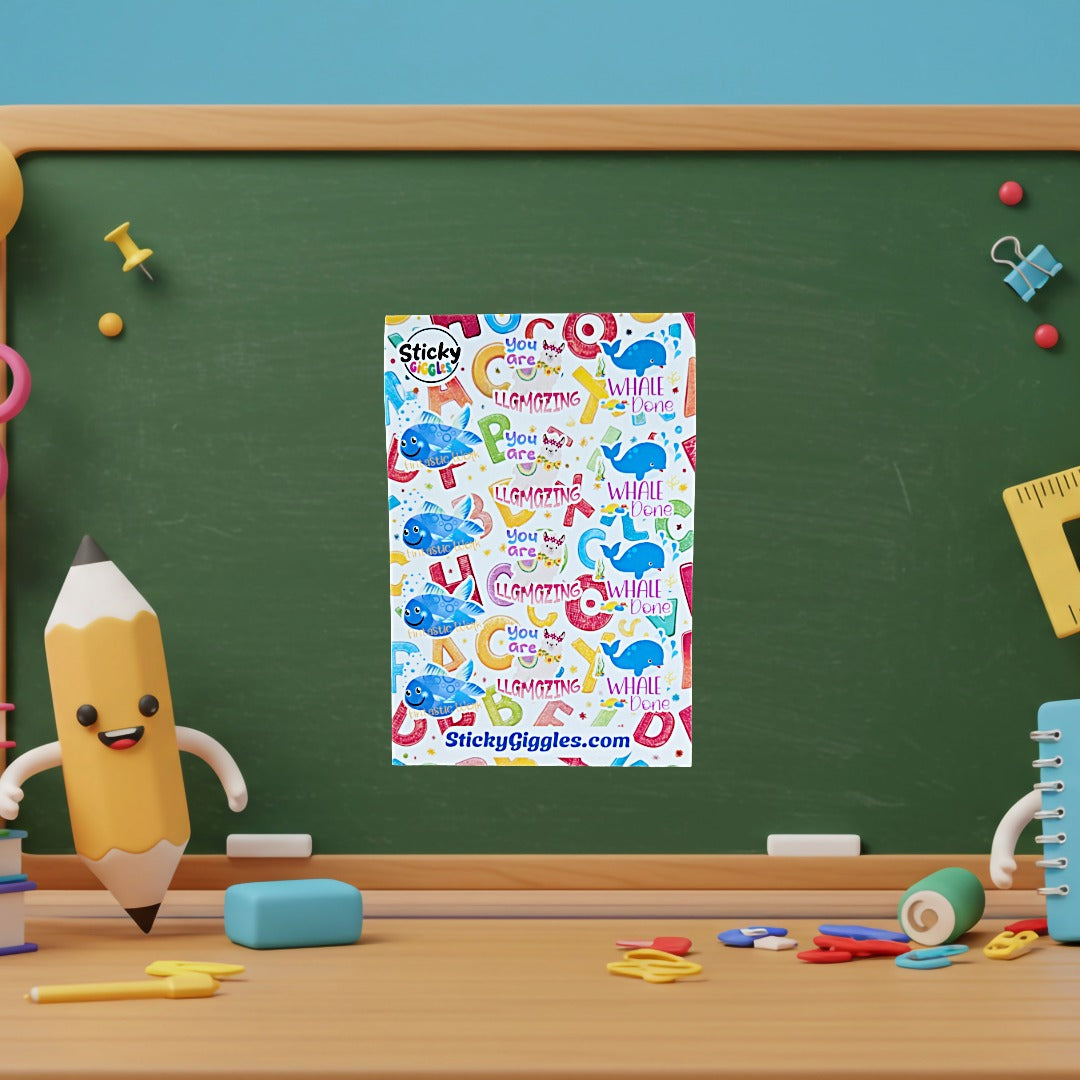 Teacher Classroom Sticker Sheets