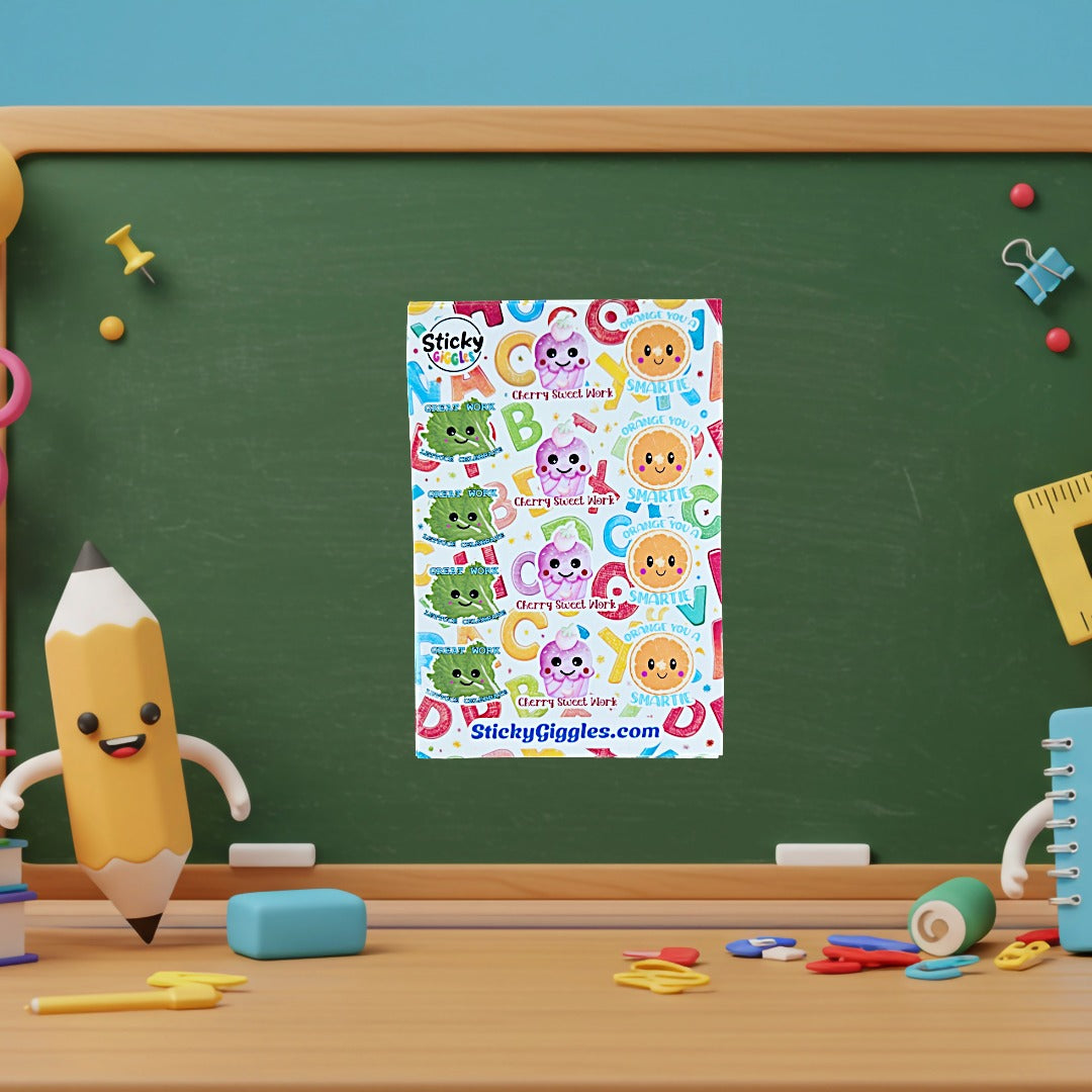 Teacher Classroom Sticker Sheets
