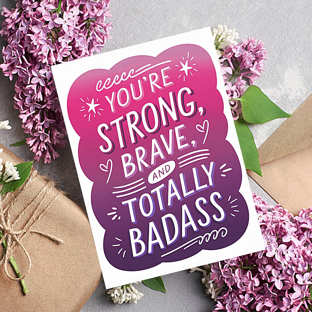 You're Strong, Thinking of You Card
