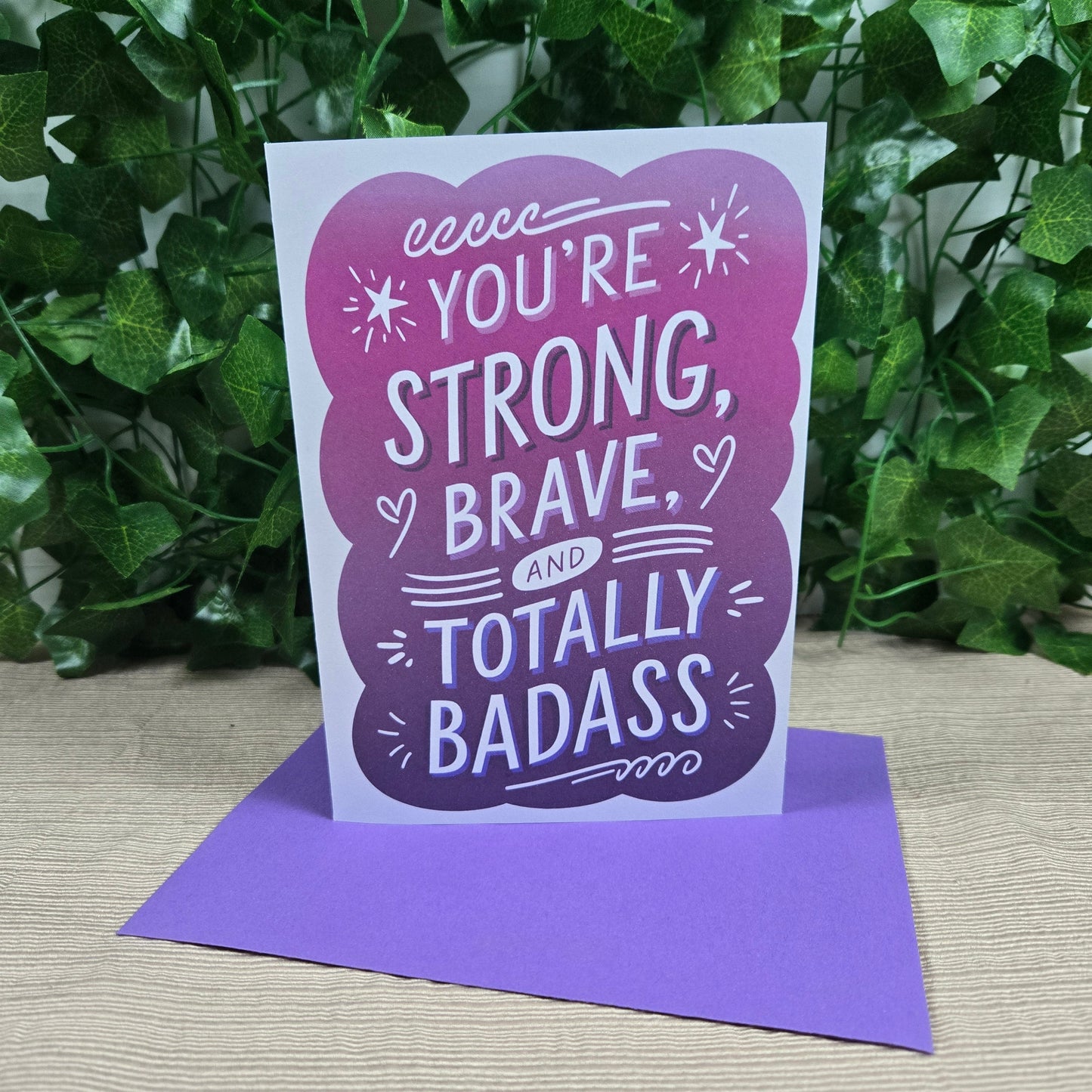 You're Strong, Thinking of You Card
