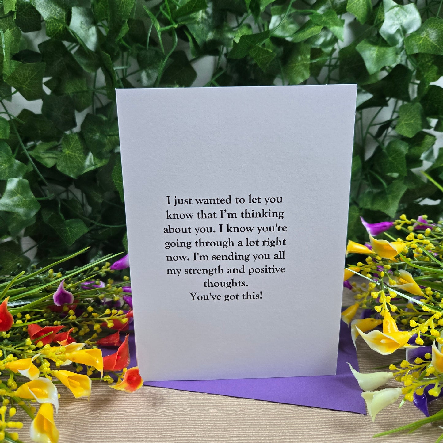 You're Strong, Thinking of You Card