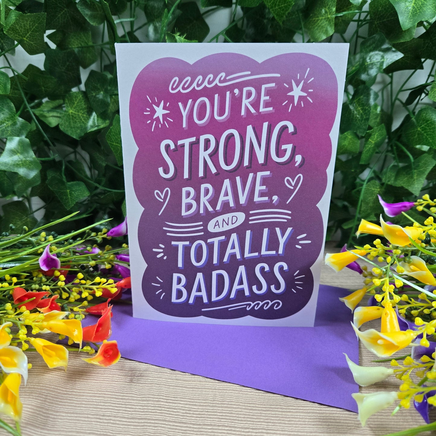 You're Strong, Thinking of You Card