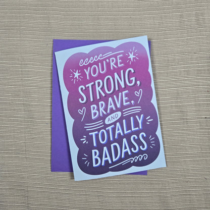 You're Strong, Thinking of You Card