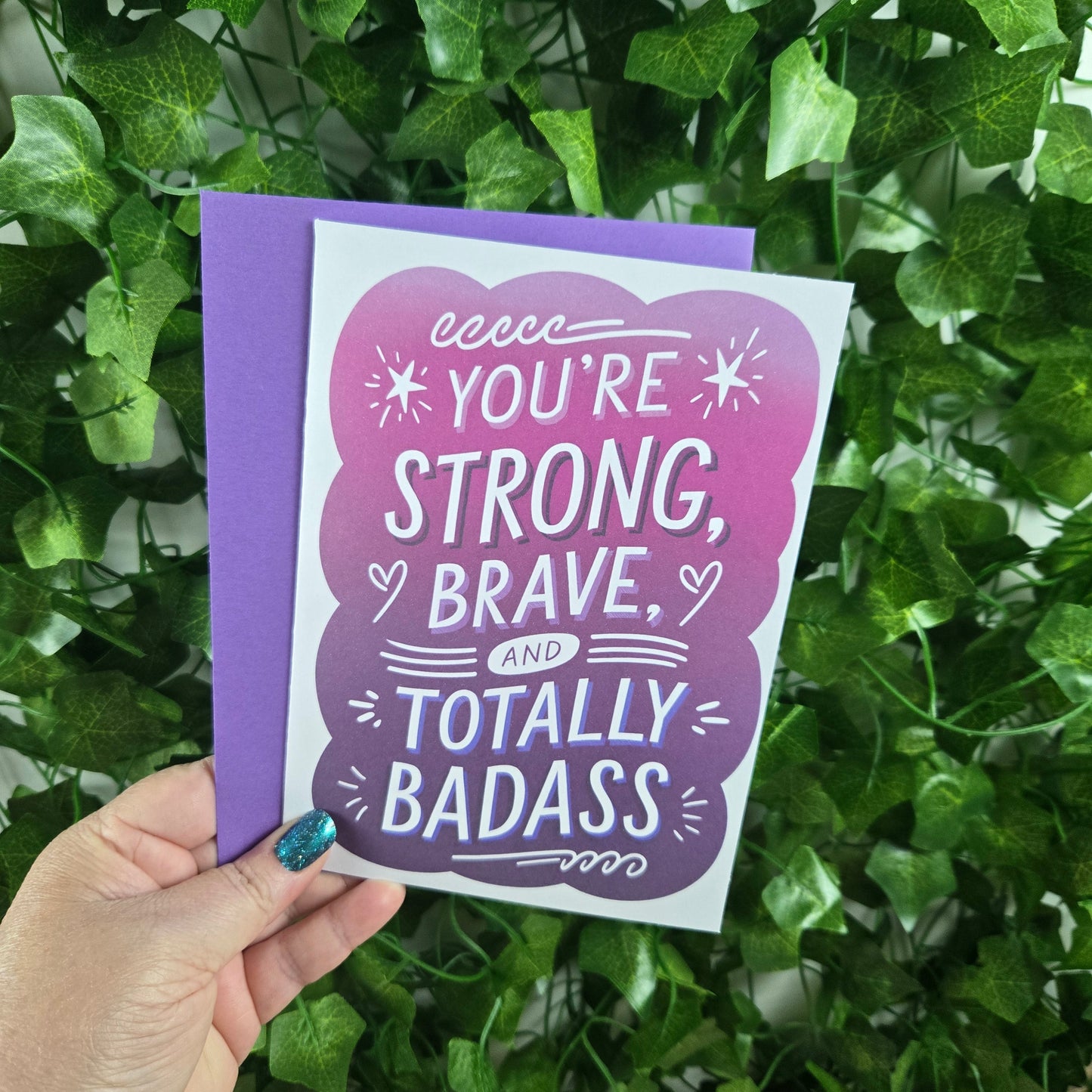 You're Strong, Thinking of You Card