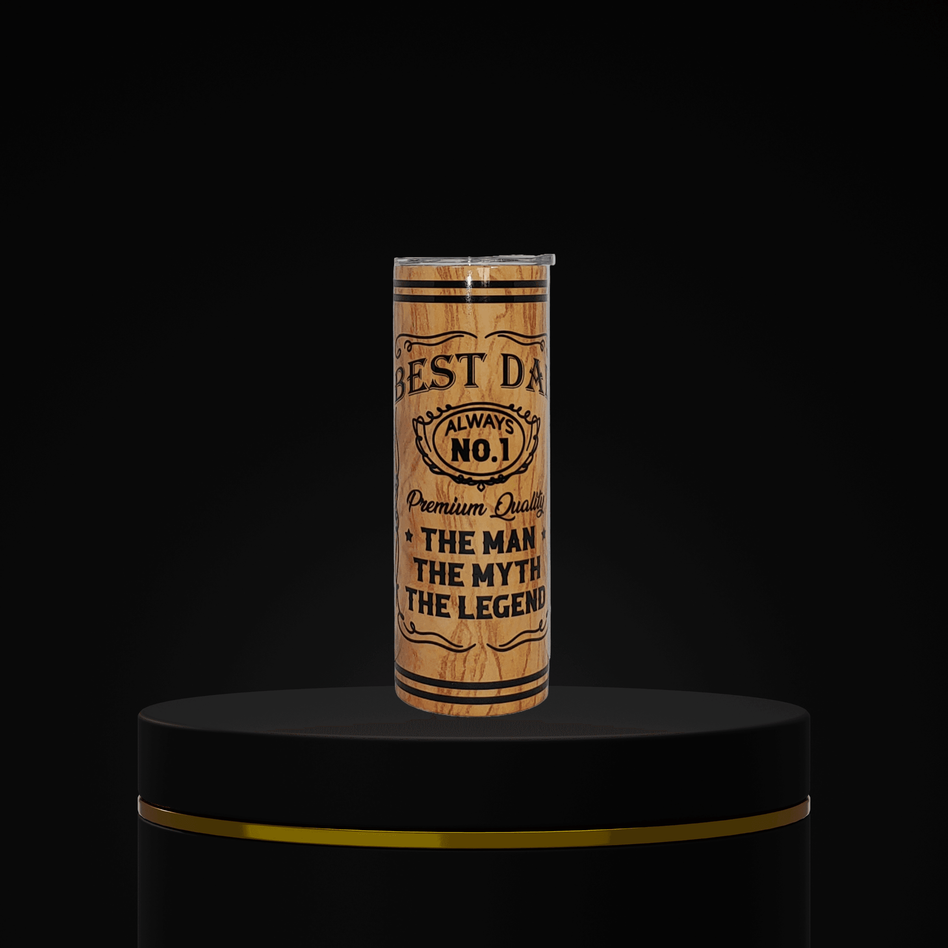 Best Dad the Man the Myth the Legend Tumbler - Vegas Custom Creations