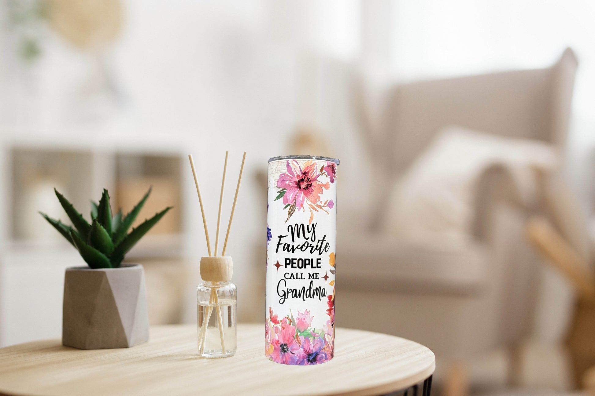 My Favorite People Call Me Grandma Tumbler - Vegas Custom Creations