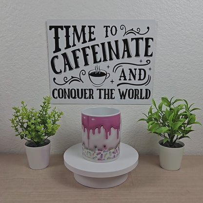 Inflated Icing and Sprinkles Coffee Mug