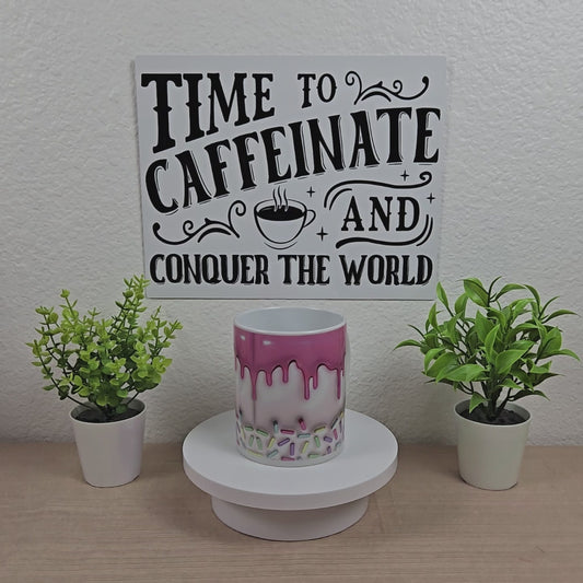 Inflated Icing & Sprinkles Coffee Mug