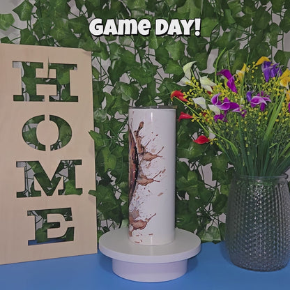 Game day football Tumbler