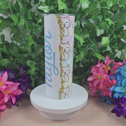 Personalized Cat Tumbler