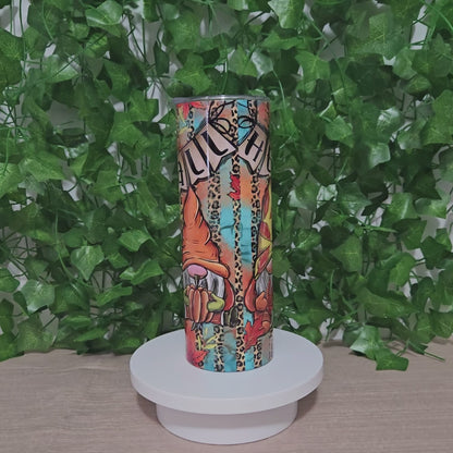 Fall Gnome 20oz Skinny Tumbler