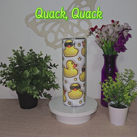 Inflated Rubber Duckies Tumbler