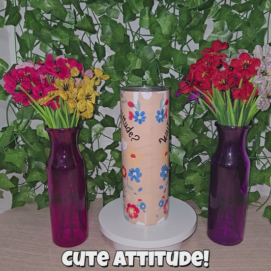 Sloth with Attitude Tumbler