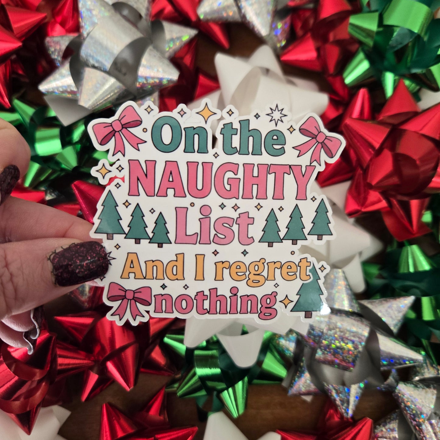 Cheeky Christmas Stickers