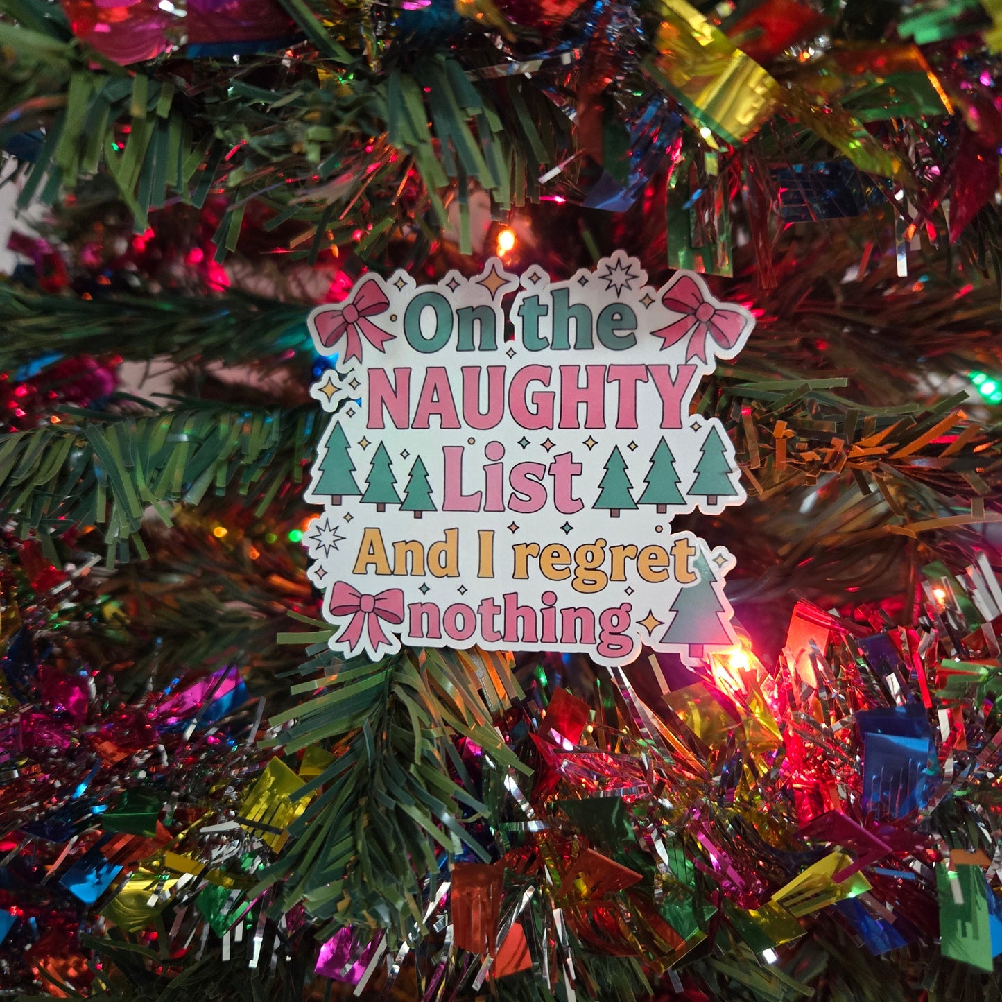 Cheeky Christmas Stickers