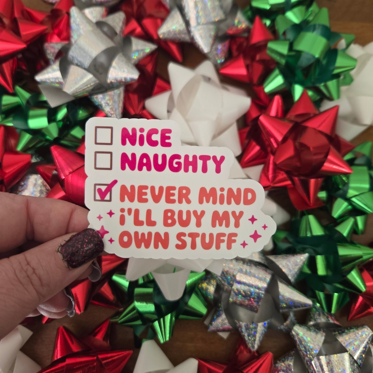 Cheeky Christmas Stickers