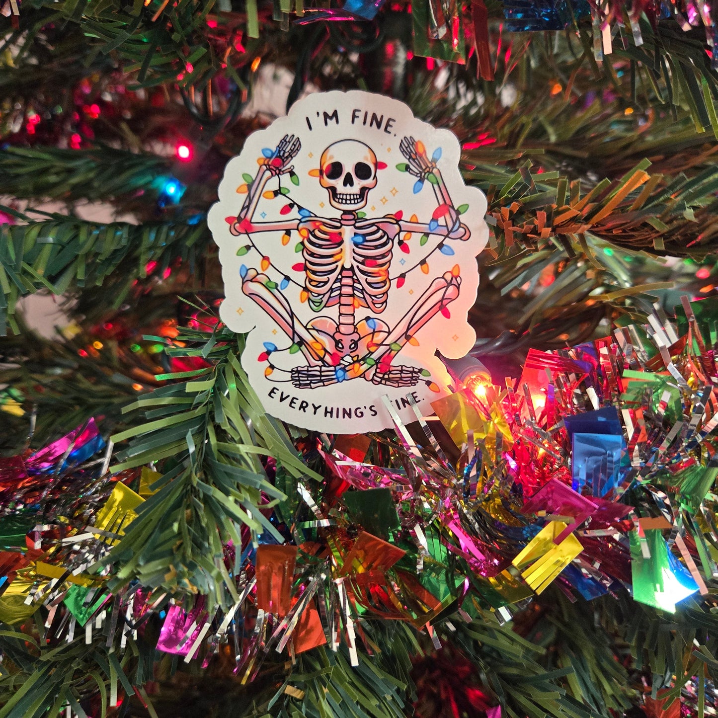 Christmas Spooky Stickers