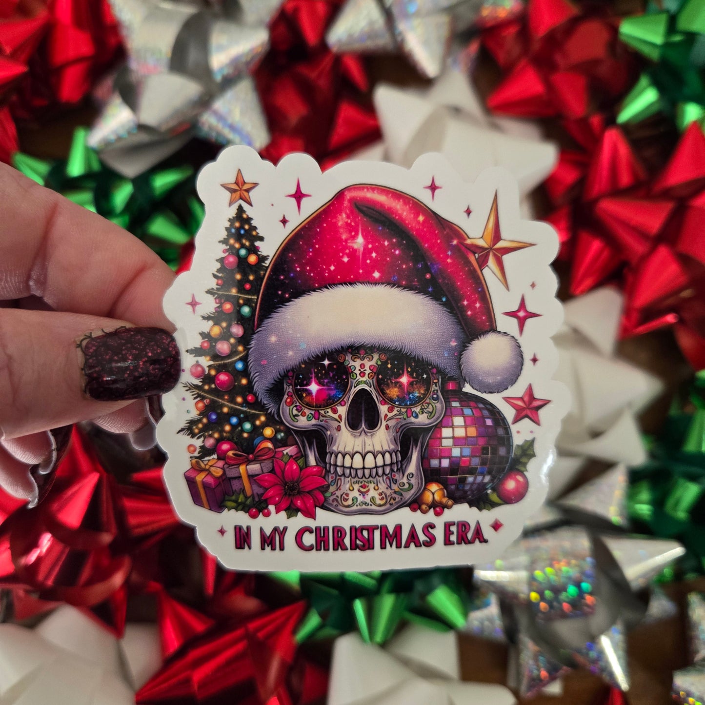 Christmas Spooky Stickers