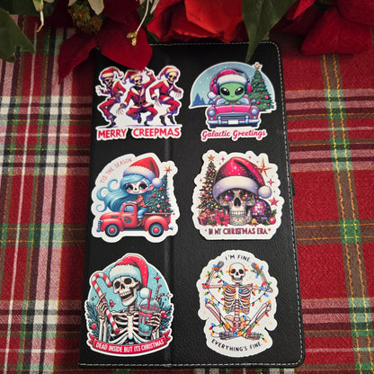 Christmas Spooky Stickers