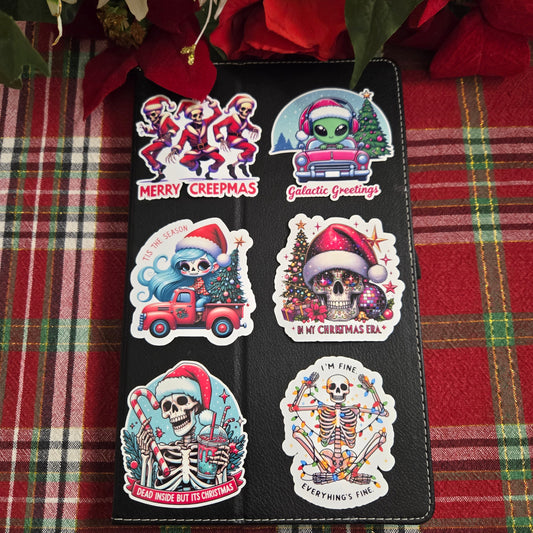 Christmas Spooky Stickers